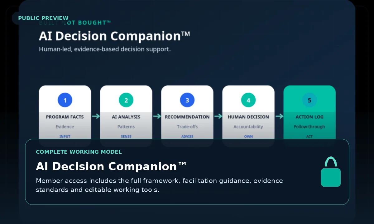 Public preview of AI Decision Companion™