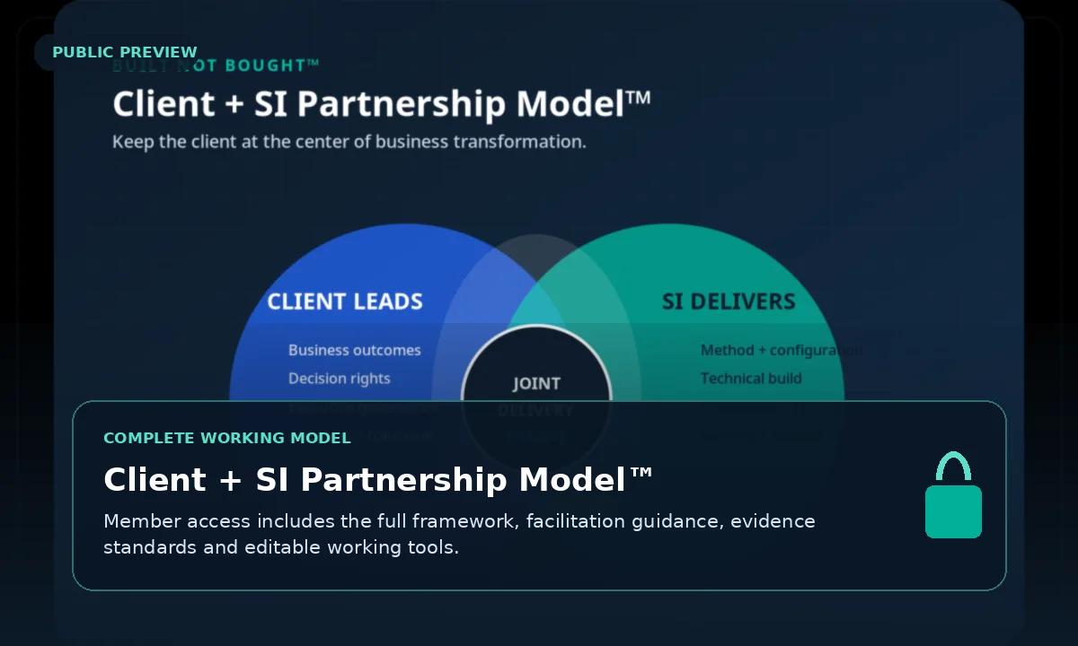 Public preview of the client and systems integrator partnership model